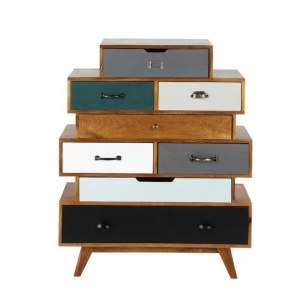 Tủ trang trí gỗ công nghiệp tiện dụng - VTT 2